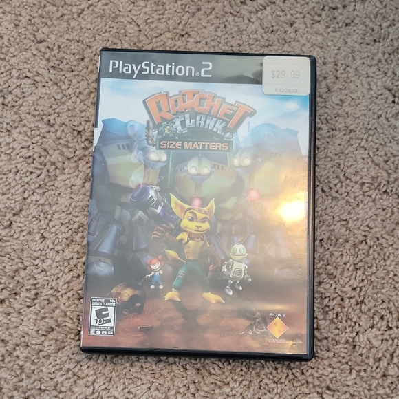 Sony Other - Sony PlayStation 2 Ratchet & Clank: Size Matters - Black and Multicolor Cover